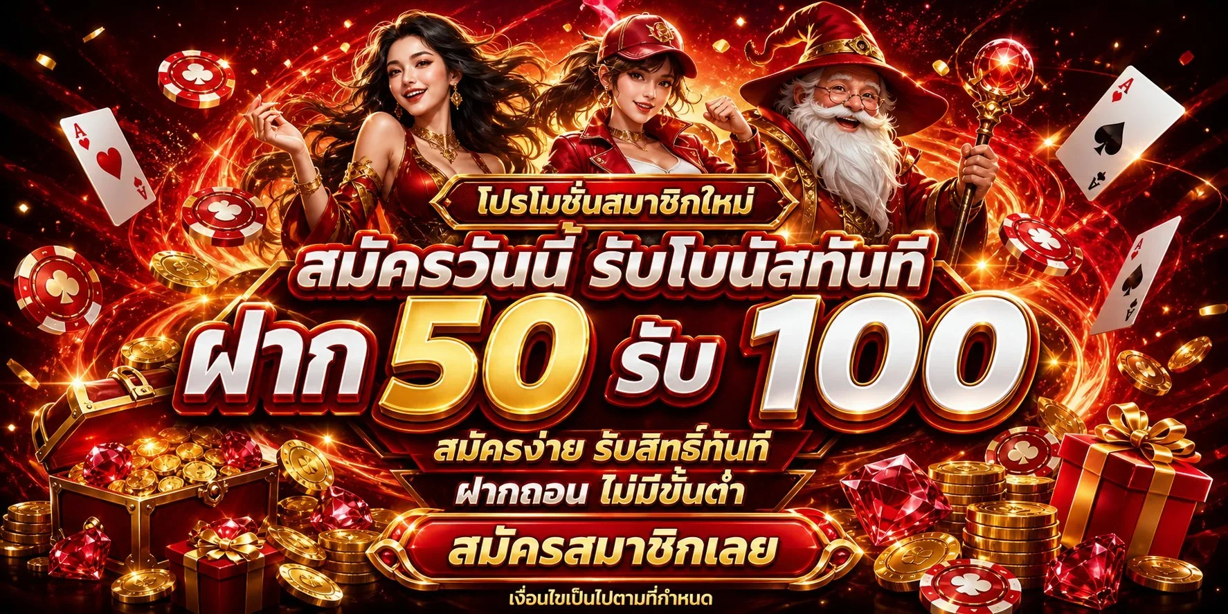 โปรโมชั่นสมาชิกใหม่ MUIN777 โบนัสแรกเข้า